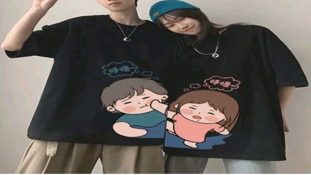 Baju Couple Lucu dan Simpel