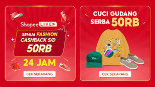 Promo Fashion Terbaru di Shopee